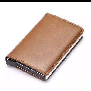 RFID fashion card wallet unisex